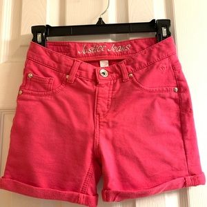 Justice Stretchy Shorts